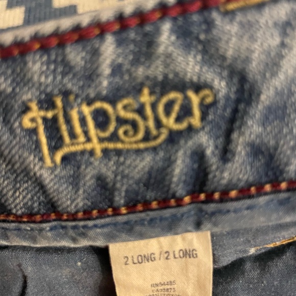 American Eagle Hipster Flare Jeans size 2L - Picture 3 of 5